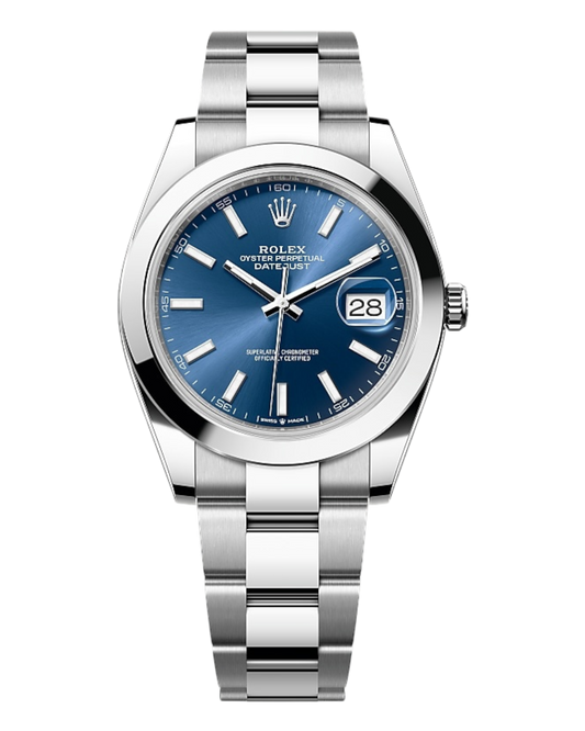 Rolex Datejust 41mm Blue Dial Oyster - U1 FACTORY - AUTOMATIK