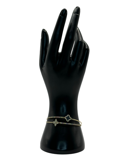 Louis Vuitton Double Bracelet | Contrasting Clovers