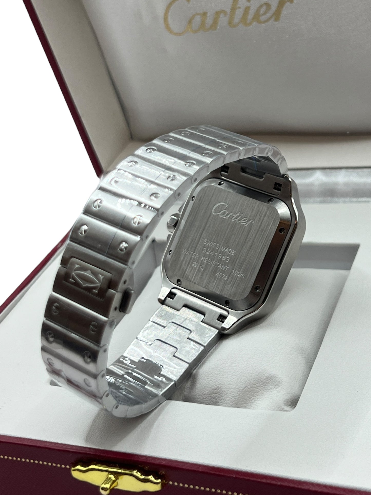 SANTOS DE CARTIER 40mm - HIGH END FACTORY UHR | FULLSET