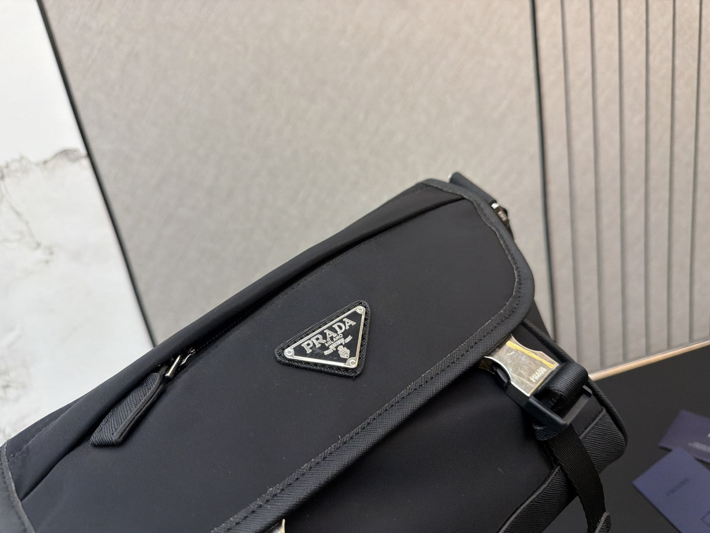 PRADA RE-NYLON MESSENGER BAG 21CM & 26CM – FULL SET – 1:1 HIGH END