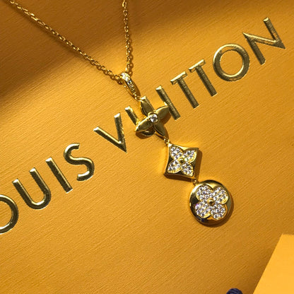 LOUIS VUITTON COLOR BLOSSOM NECKLACE  – Full Set  - 1:1 HIGH END