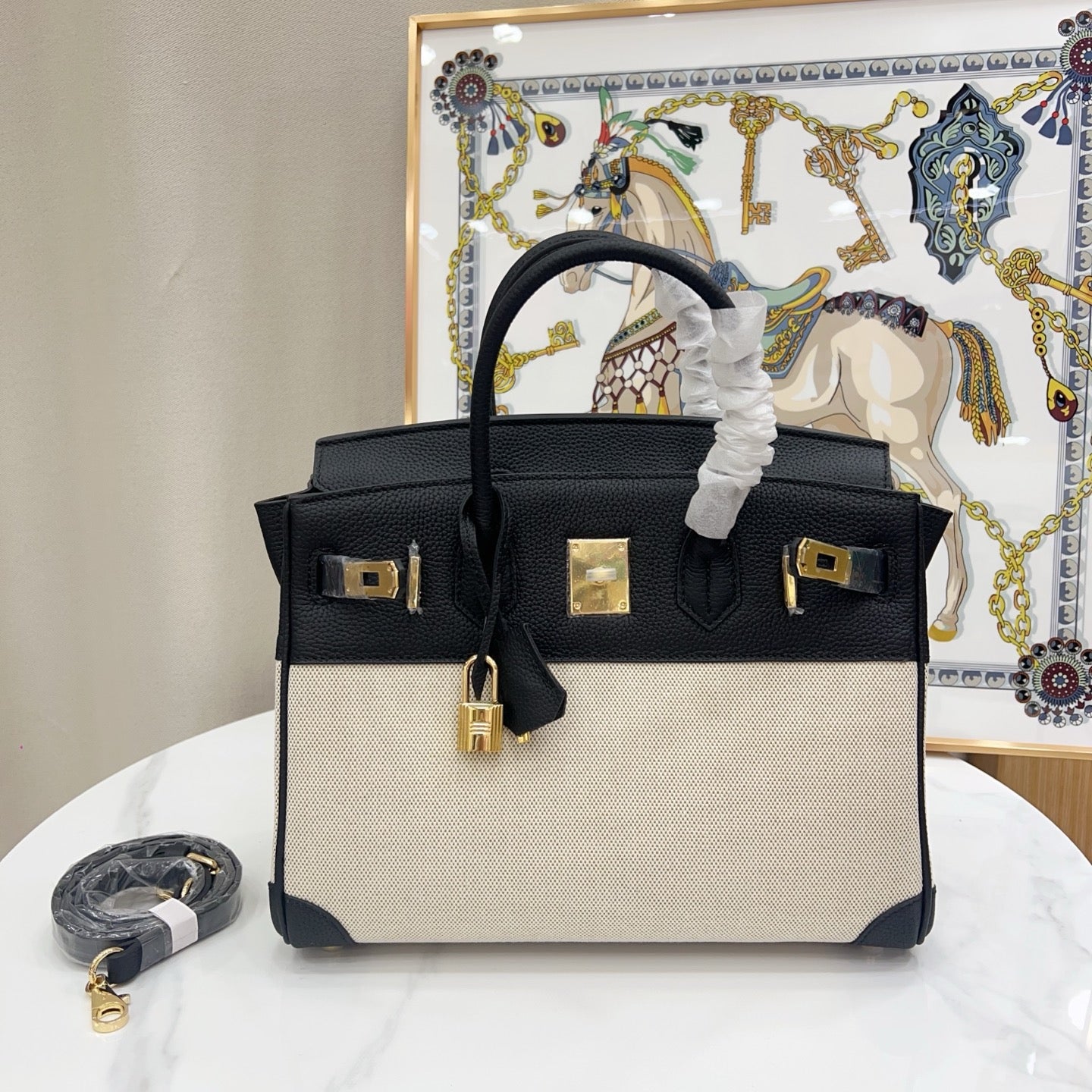 HERMÈS BIRKIN FRAY SWIFT 30CM TASCHE - 1:1 HIGH END
