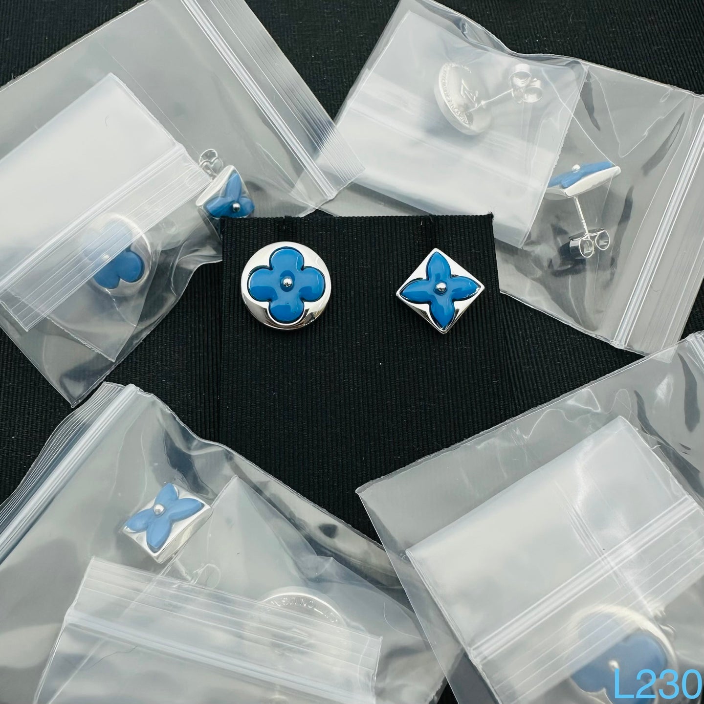 LOUIS VUITTON COLOR BLOSSOM BB EARRINGS – Full Set - 1:1 HIGH END