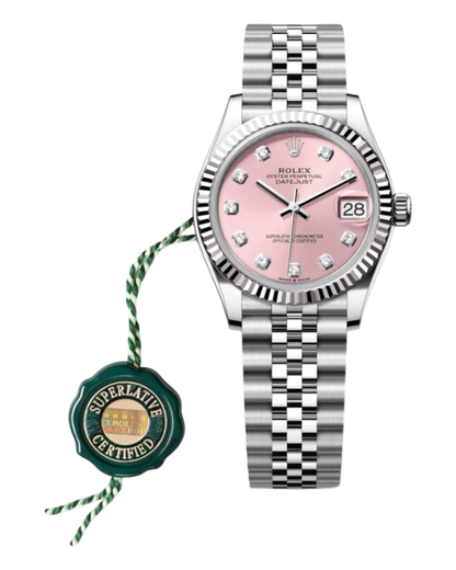 Rolex Datejust 31mm Rosé with Diamonds Dial - U1 FACTORY - AUTOMATIK - Jubilee