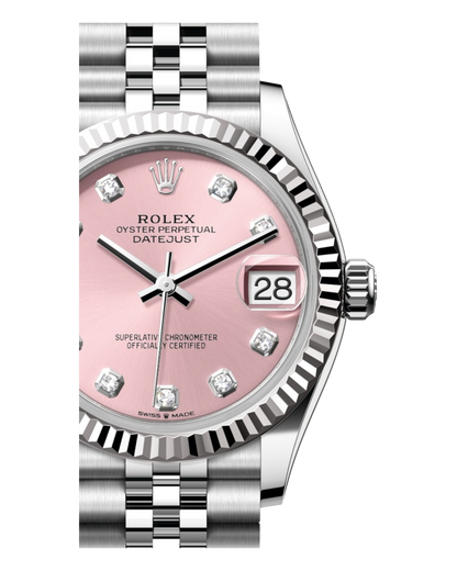 Rolex Datejust 31mm Rosé with Diamonds Dial - U1 FACTORY - AUTOMATIK - Jubilee