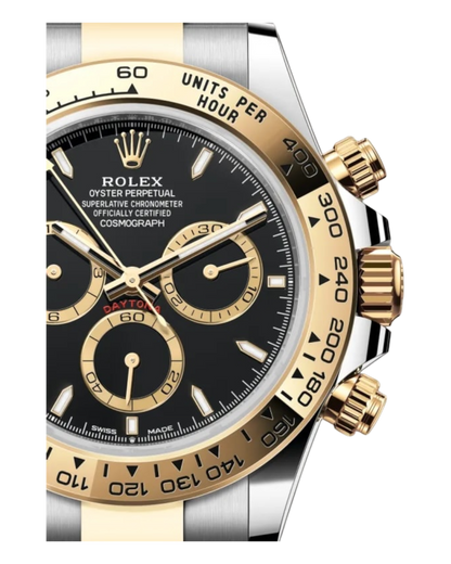 Rolex Cosmograph Daytona 40mm Bicolor – Oystersteel with Black Dial