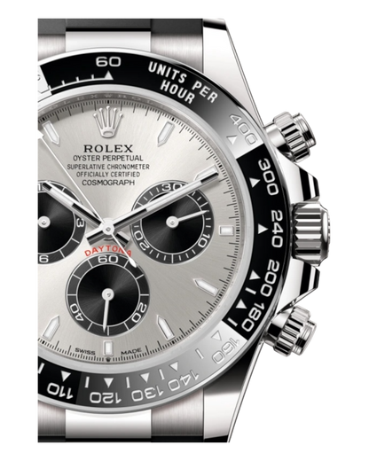 Rolex Cosmograph Daytona 40mm – Oysterflex with Silver Panda Dial - U1 Factory - Automatik