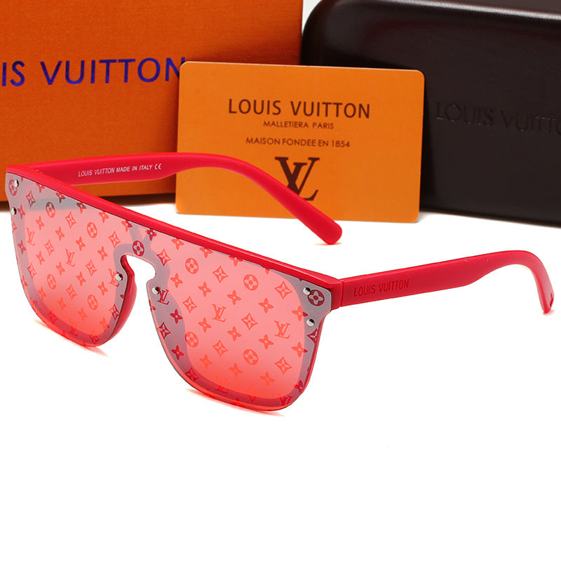 LOUIS VUITTON SHIELD AVIATOR SUNGLASSES – FULL SET – 1:1 HIGH END