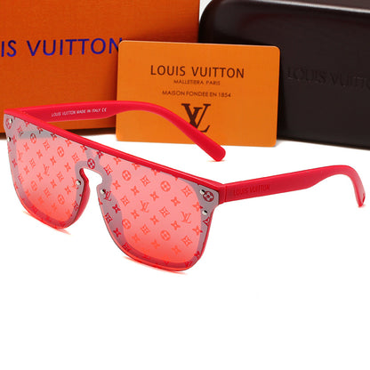 LOUIS VUITTON SHIELD AVIATOR SUNGLASSES – FULL SET – 1:1 HIGH END