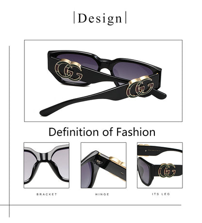 GUCCI OVERSIZED BUTTERFLY SUNGLASSES – FULL SET – 1:1 HIGH END