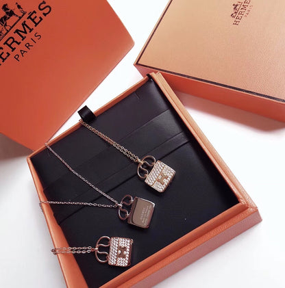 HERMÈS Amulettes Constance NECKLACE – Full Set  - 1:1 HIGH END
