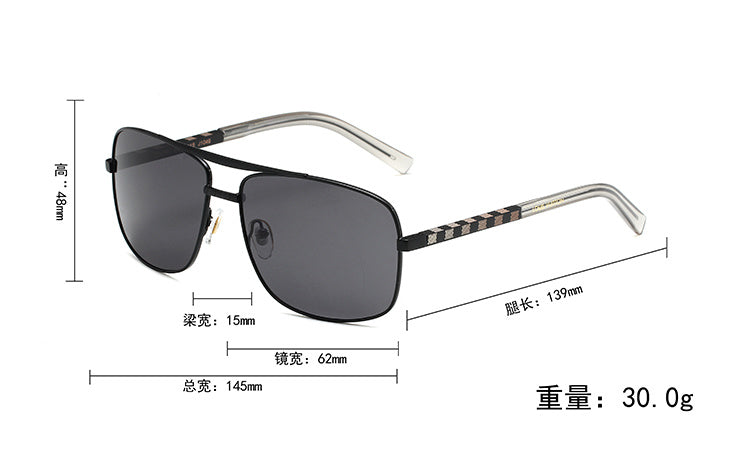 LOUIS VUITTON AVIATOR SUNGLASSES – FULL SET – 1:1 HIGH END