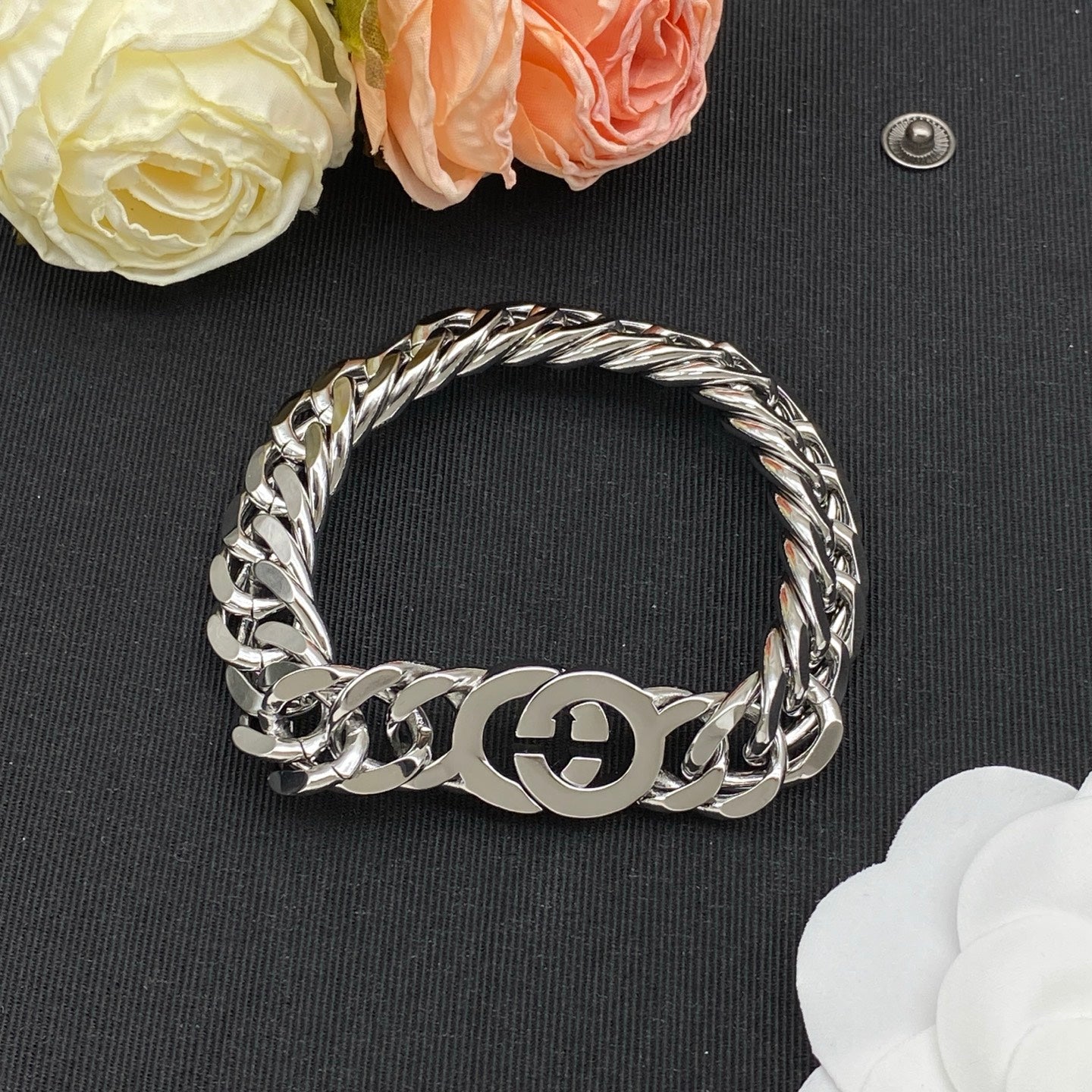 GUCCI INTERLOCKING G CHAIN BRACELET – FULL SET - 1:1 HIGH END