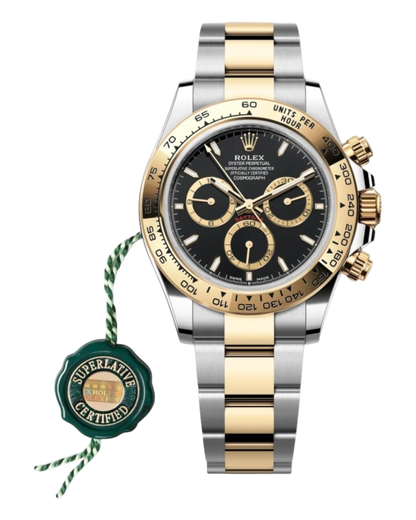 Rolex Cosmograph Daytona 40mm Bicolor – Oystersteel with Black Dial