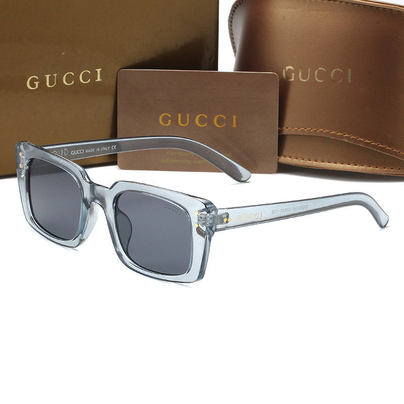 GUCCI RECTANGULAR SUNGLASSES – FULL SET – 1:1 HIGH END