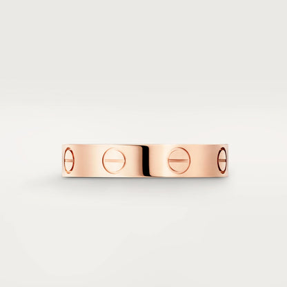 CARTIER LOVE RING SCHMAL - ROSÉGOLD - FULLSET