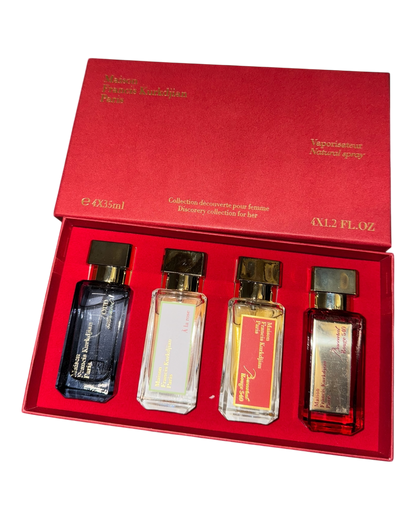 Maison Francis Kurkdjian Paris SET 4 x 35ml BACCARAT ROUGE Eau de Parfum - OVP