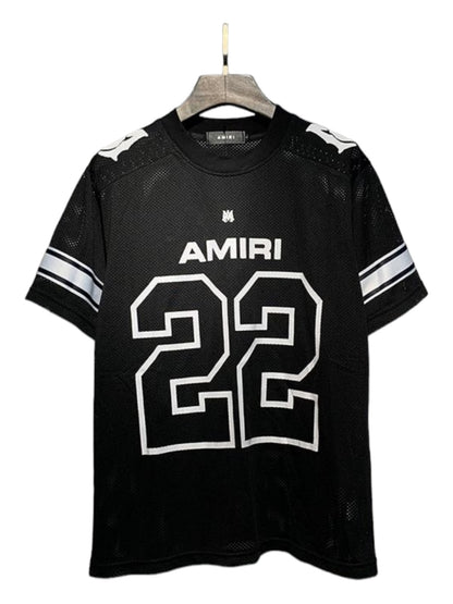 AMIRI TRIKOT JERSEY TSHIRT | HIGH END | ROT , WEIß, SCHWARZ