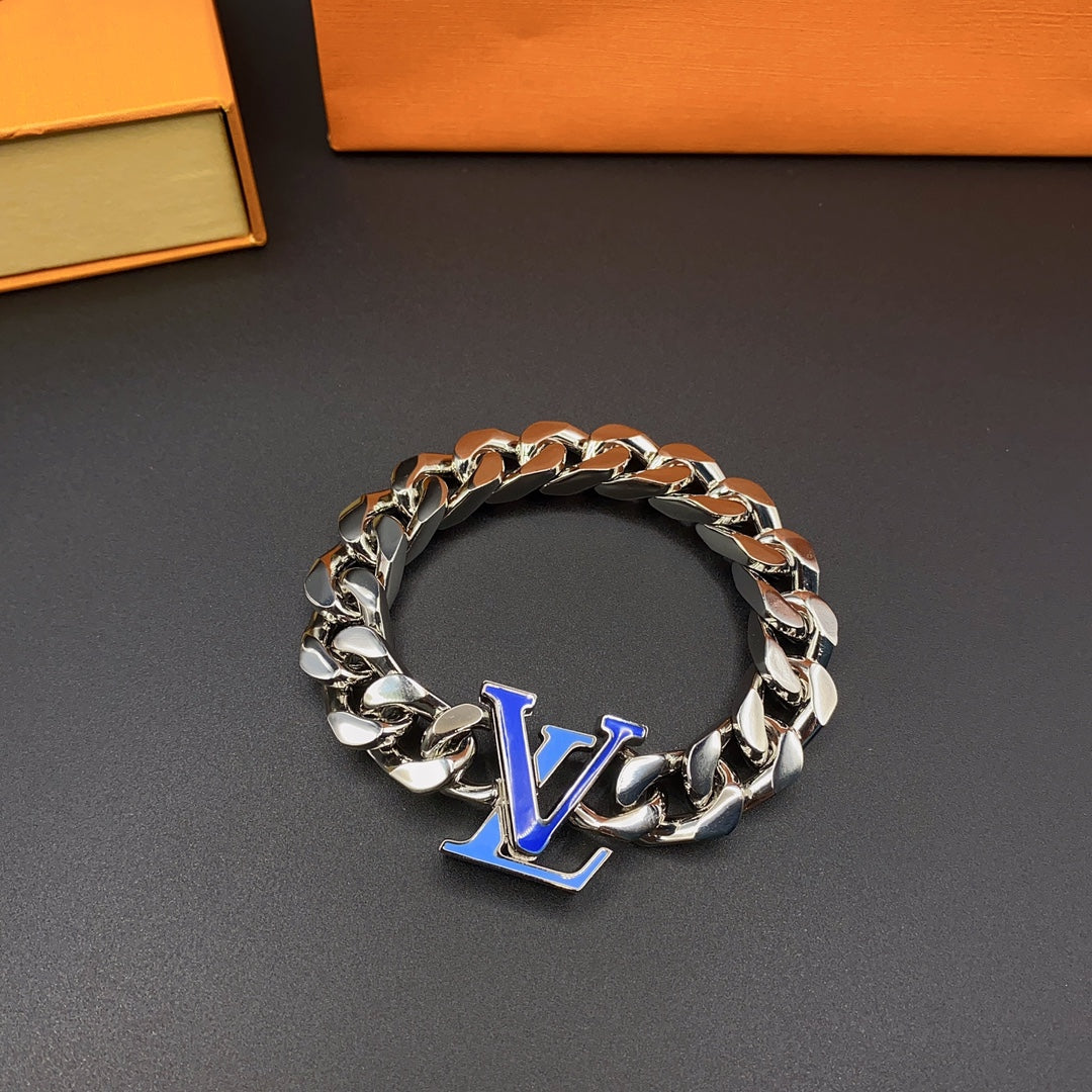 LOUIS VUITTON COLLIER LV BRACELET/NECKLACE  – Full Set  - 1:1 HIGH END