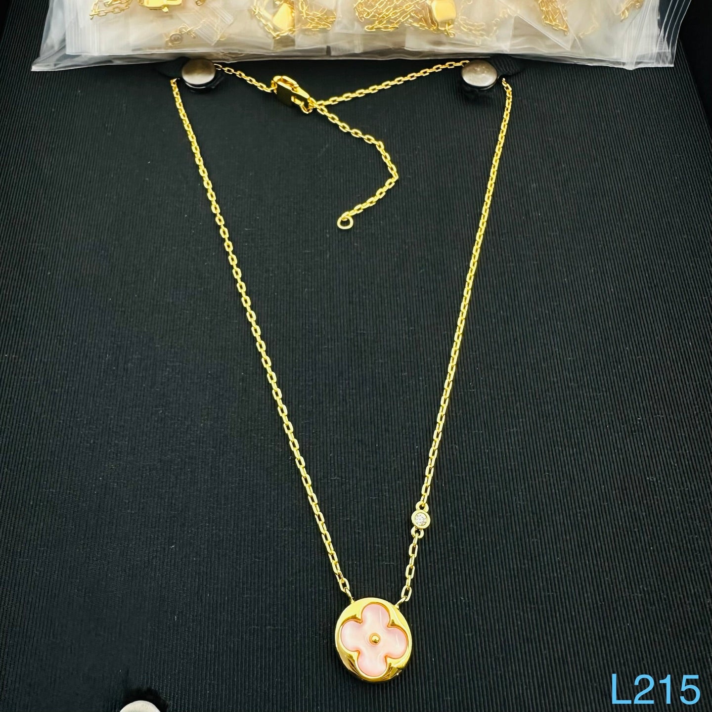 LOUIS VUITTON MONOGRAM CHARMS NECKLACE – FULL SET – 1:1 HIGH END