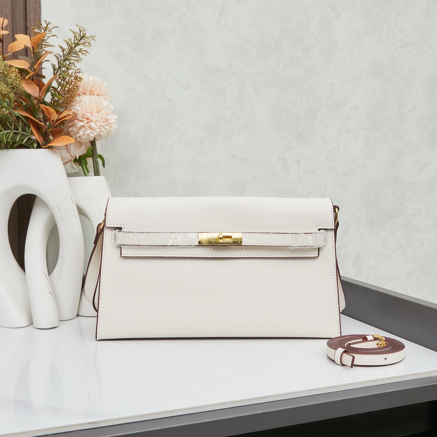 HERMÈS DANSE II EVERCOLOR PALLADIUM HARDWARE GOLD SILVER - 1:1 HIGH END