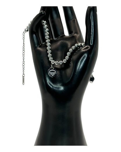 Tiffany & Co. Perlen-Armband Rot