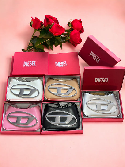DIESEL - DAMEN TASCHE , KLEINE BAG - 5 FARBEN - FULLSET