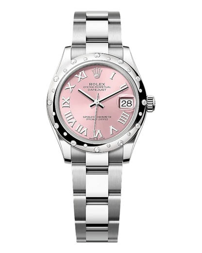 Rolex Datejust 31mm Pink Dial, Bicolor - Oyster - U1 FACTORY - AUTOMATIK