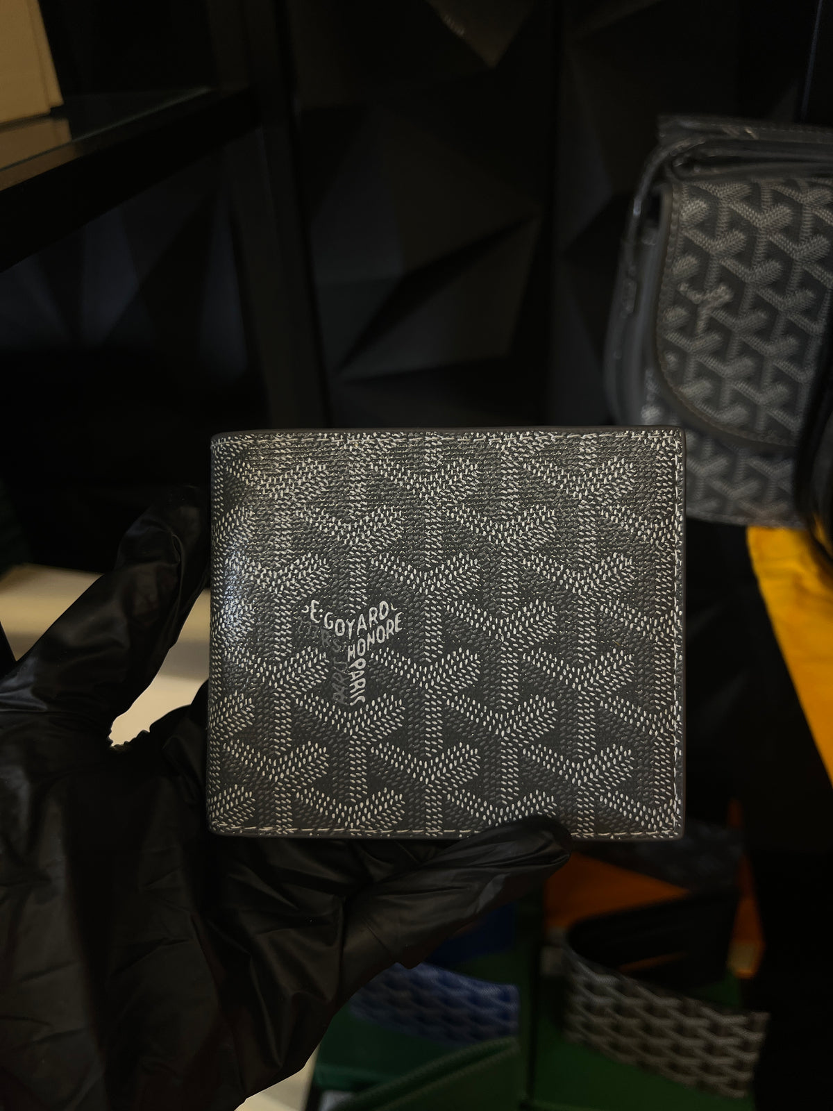 GOYARD PORTMONEE - GRAU - PU-LEDER - SUPER CLONE - MIT BOX