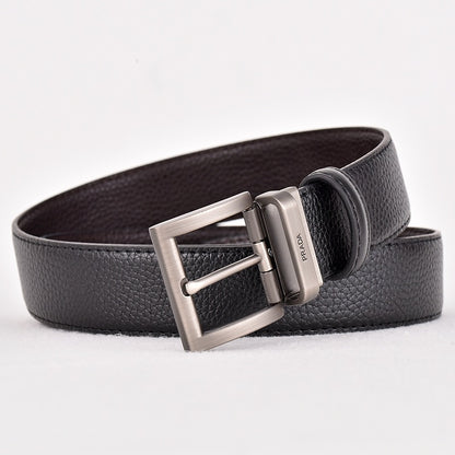 PRADA BUSINESS RETRO PIN BUCKLE LEATHER BELT COLLECTION – FULL SET – 1:1 HIGH END