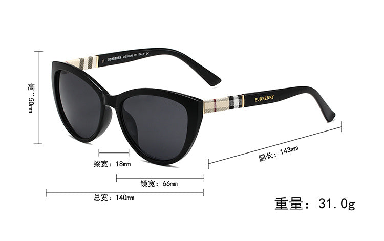 BURBERRY NOVA CHECK SUNGLASSES – FULL SET – 1:1 HIGH END