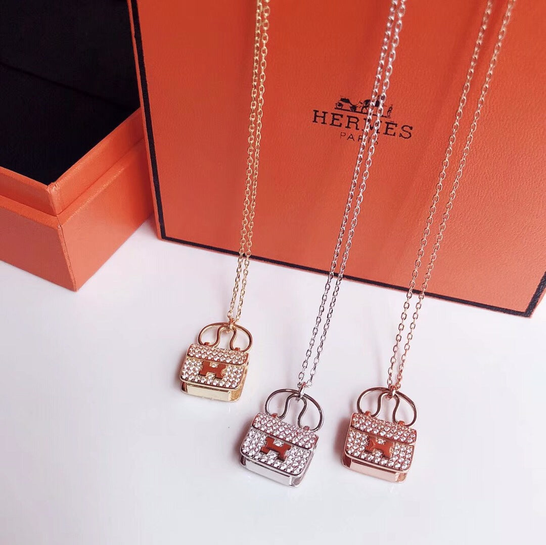 HERMÈS Amulettes Constance NECKLACE – Full Set  - 1:1 HIGH END