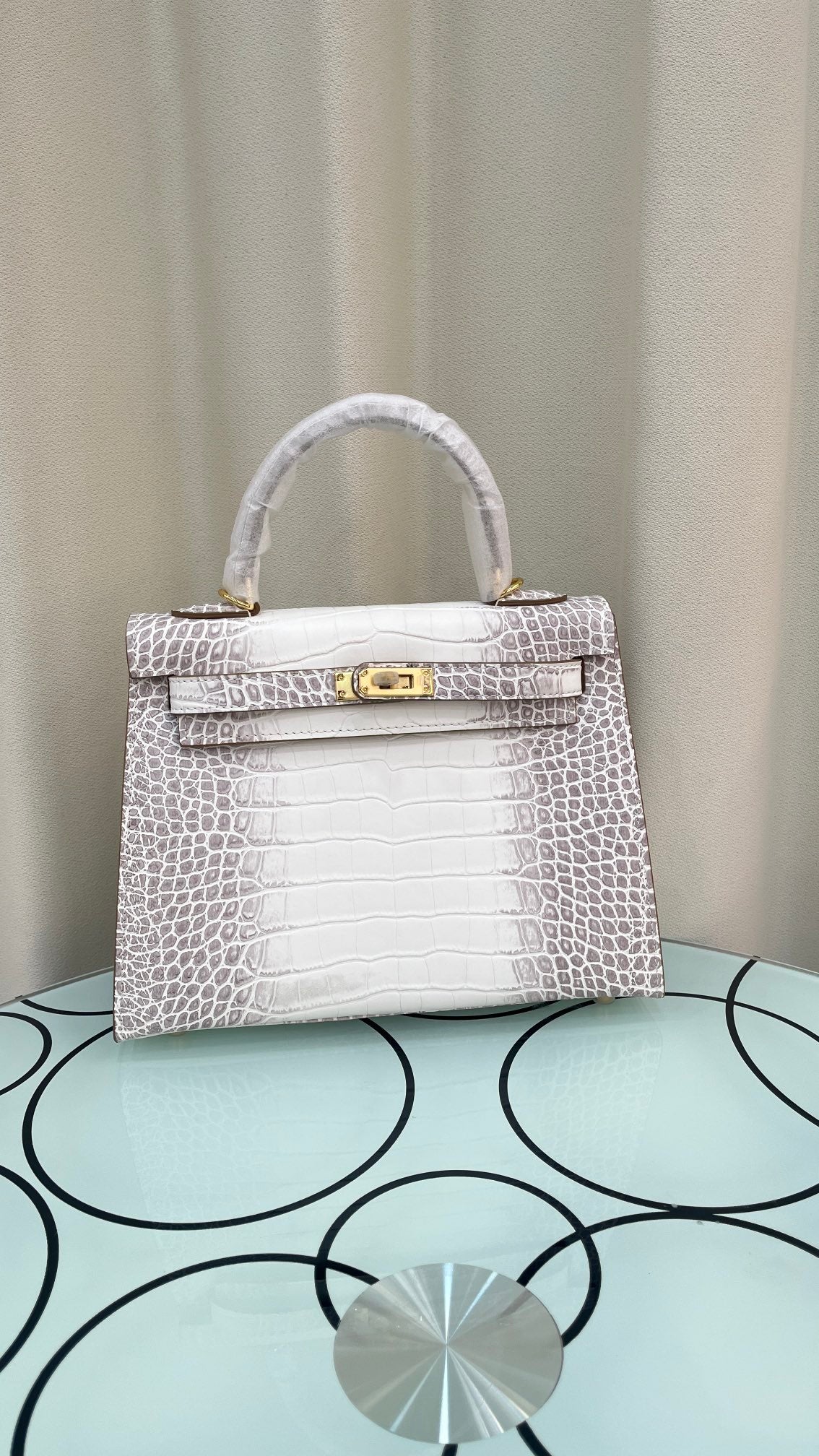 HERMÈS KELLY CROCODILE 25CM  - 1:1 HIGH END