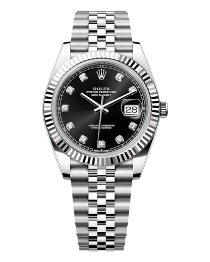 Rolex Datejust 31mm Black with Diamonds Dial Jubilee - U1 FACTORY - AUTOMATIK