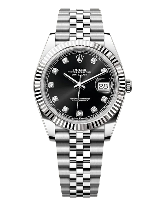 Rolex Datejust 31mm Black with Diamonds Dial Jubilee - U1 FACTORY - AUTOMATIK