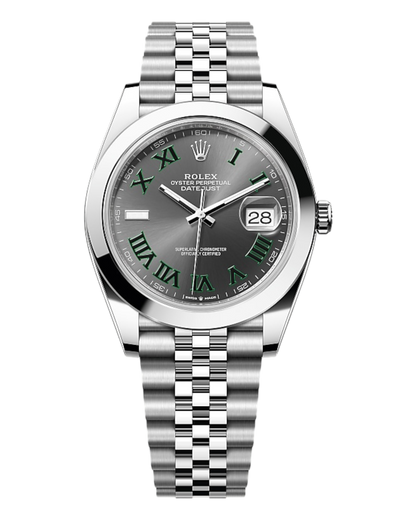 Rolex Datejust 41mm Wimbledon Dial - Jubilee - U1 FACTORY - AUTOMATIK