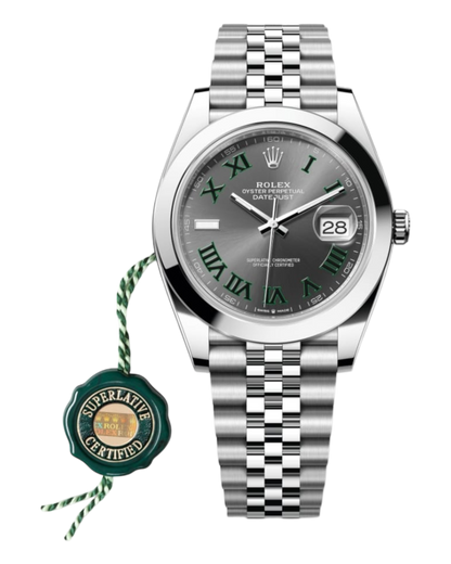 Rolex Datejust 41mm Wimbledon Dial - Jubilee - U1 FACTORY - AUTOMATIK