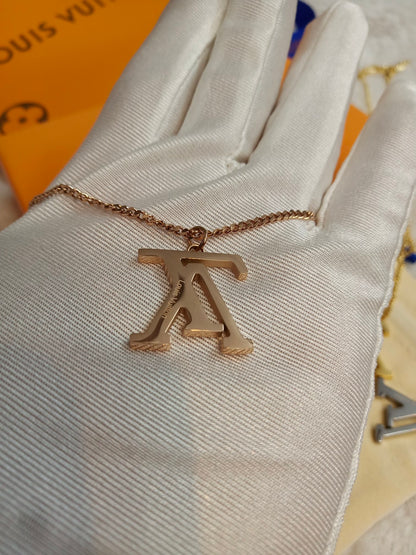 LOUIS VUITTON UPDOWN SIDE NECKLACE – Full Set  - 1:1 HIGH END