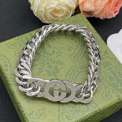 GUCCI INTERLOCKING G CHAIN BRACELET – FULL SET - 1:1 HIGH END