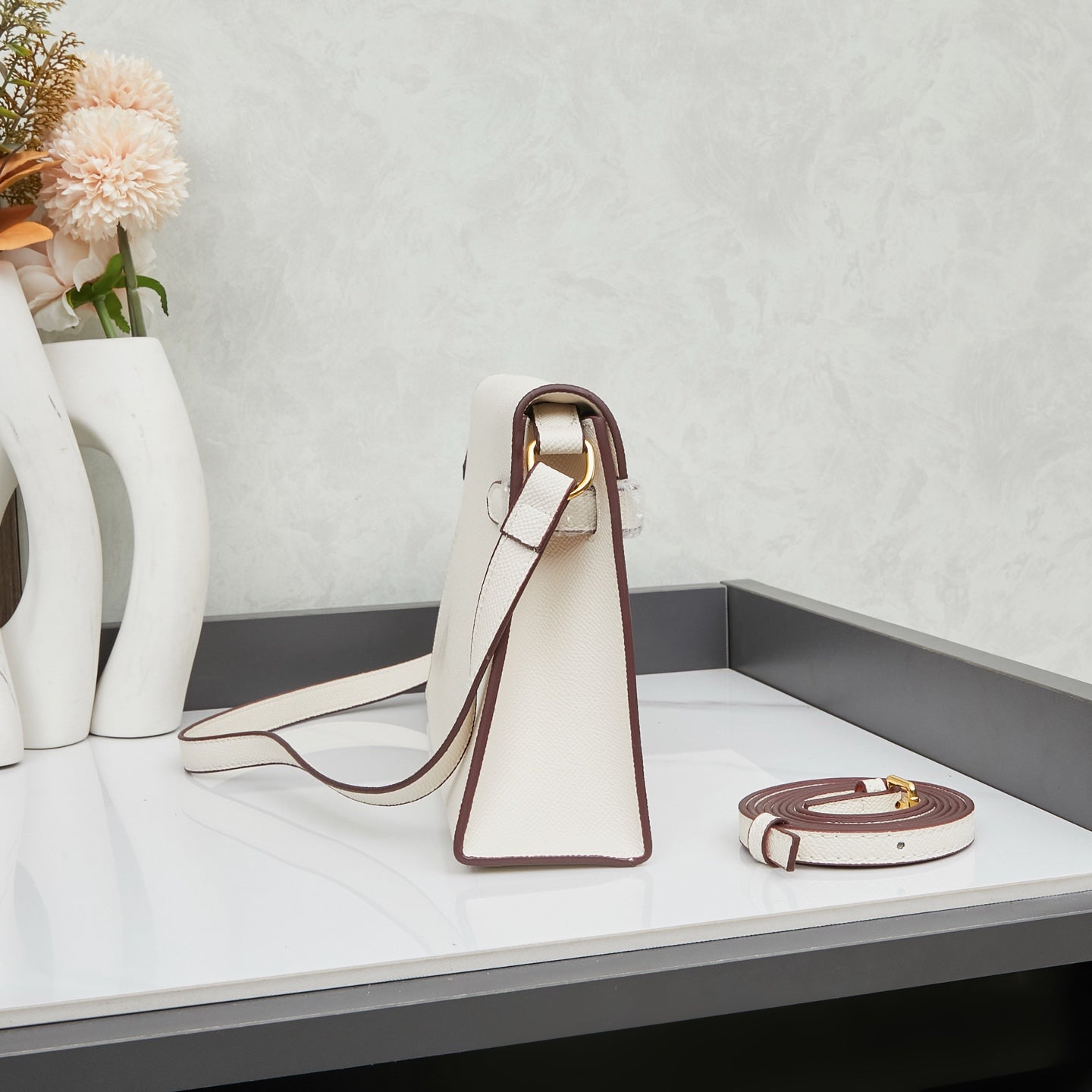 HERMÈS DANSE II EVERCOLOR PALLADIUM HARDWARE GOLD SILVER - 1:1 HIGH END