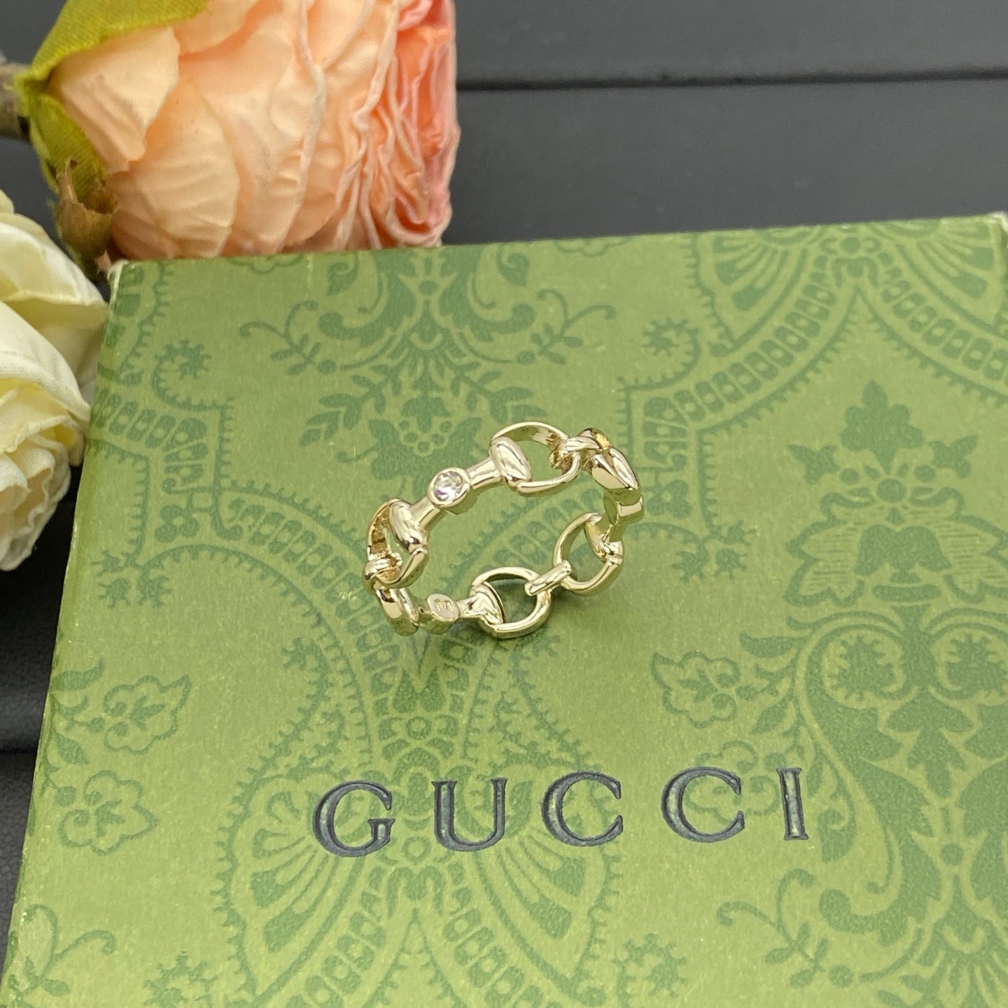 GUCCI HORSEBIT RING – Full Set - 1:1 HIGH END