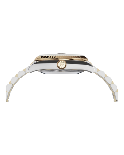 Rolex Datejust 31mm Gold with Diamonds Dial, Bicolor - U1 FACTORY - AUTOMATIK - Jubilee