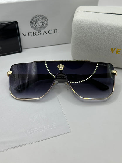 Versace Sonnenbrille in Gold mit Verlaufstönung V3