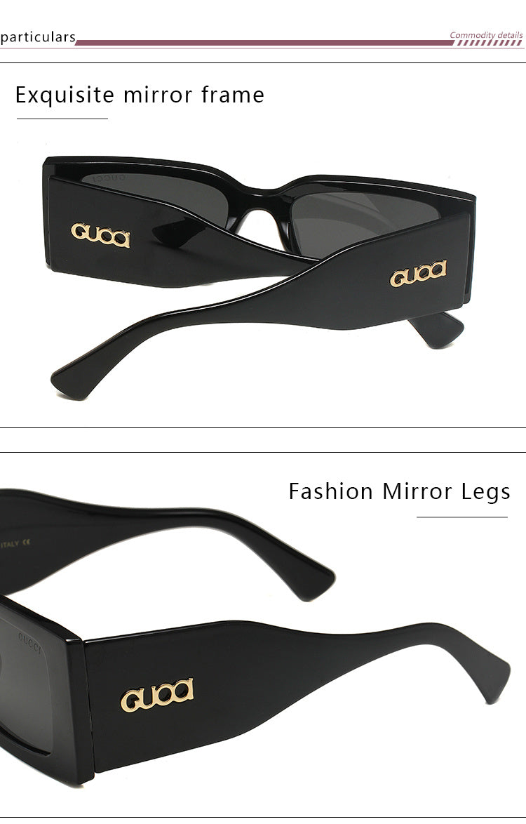 GUCCI RECTANGULAR SUNGLASSES – FULL SET – 1:1 HIGH END