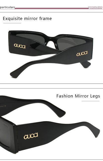 GUCCI RECTANGULAR SUNGLASSES – FULL SET – 1:1 HIGH END
