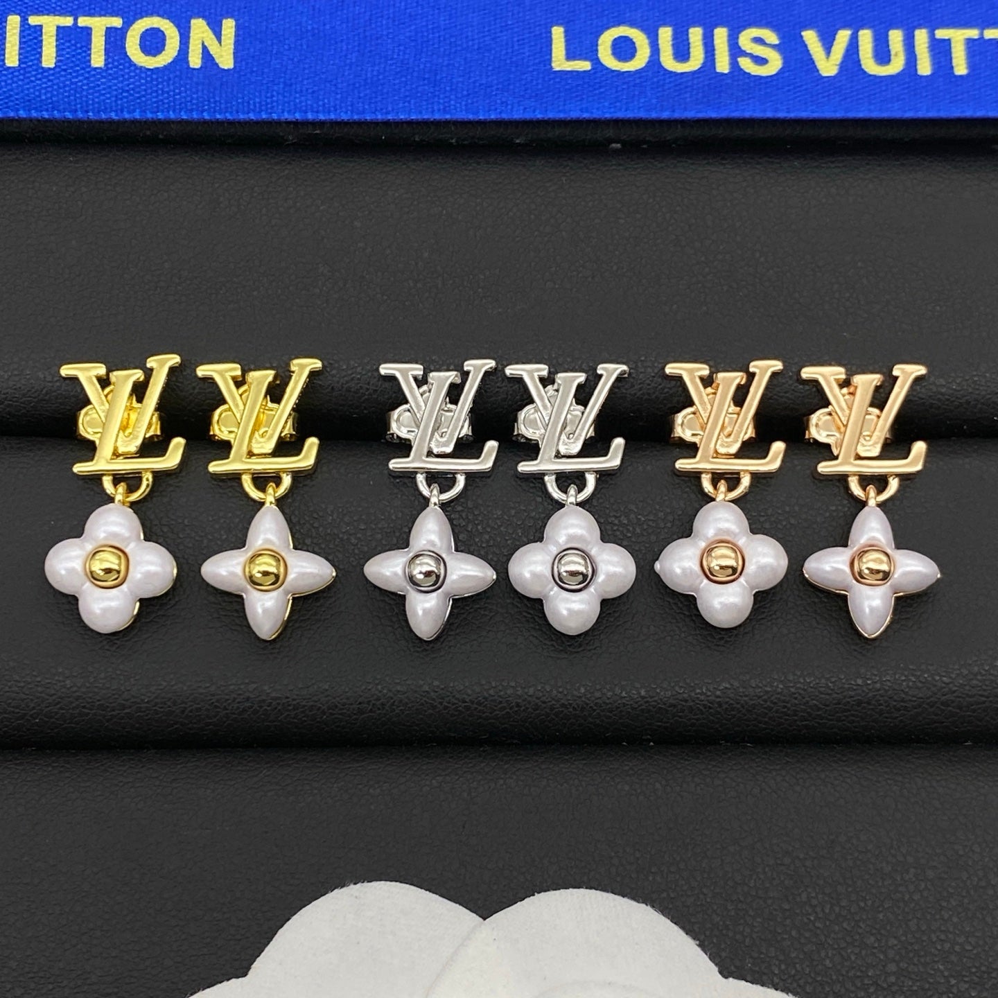 LOUIS VUITTON COLOR BLOSSOM EARRINGS – FULL SET - 1:1 HIGH END