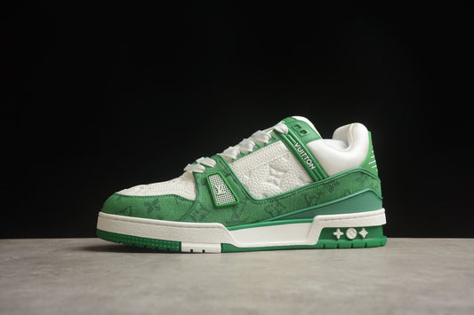 LV TRAINER GREEN WHITE - HIGH QUALITY 1:1