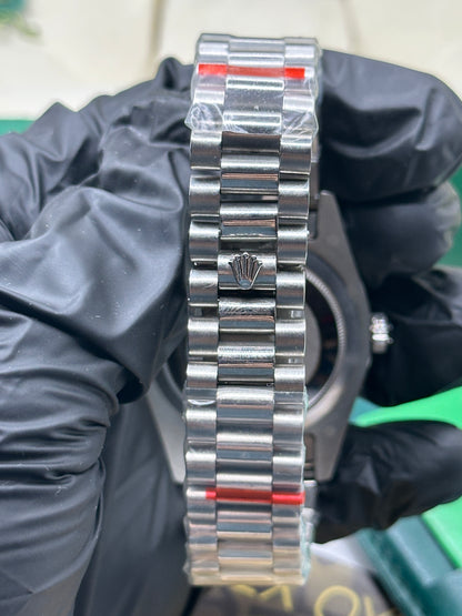 Rolex Day-Date Light Blue Arabic Dial, 40mm White Gold President - U1 FACTORY - AUTOMATIK