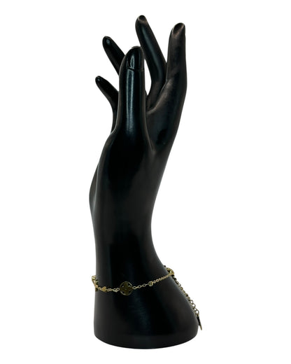 Louis Vuitton Armband mit Anhängern – Goldfarbenes Armband