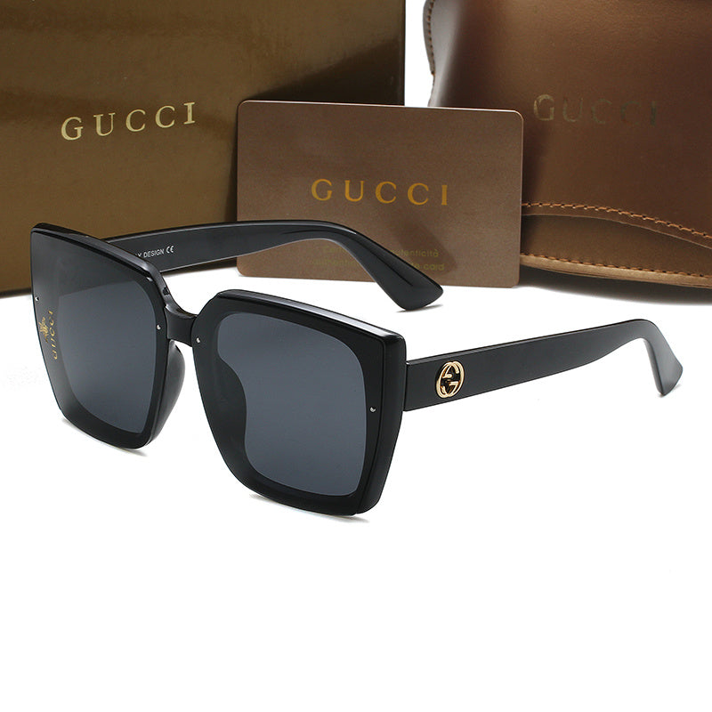 GUCCI OVERSIZED SQUARE SUNGLASSES – FULL SET – 1:1 HIGH END